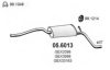 GB4 GEX33026 Middle Silencer